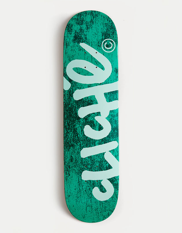 Cliché Handwritten Mint RHM Skateboard Deck - 8.125"