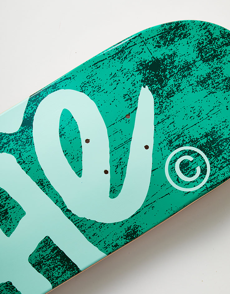 Cliché Handwritten Mint RHM Skateboard Deck - 8.125"