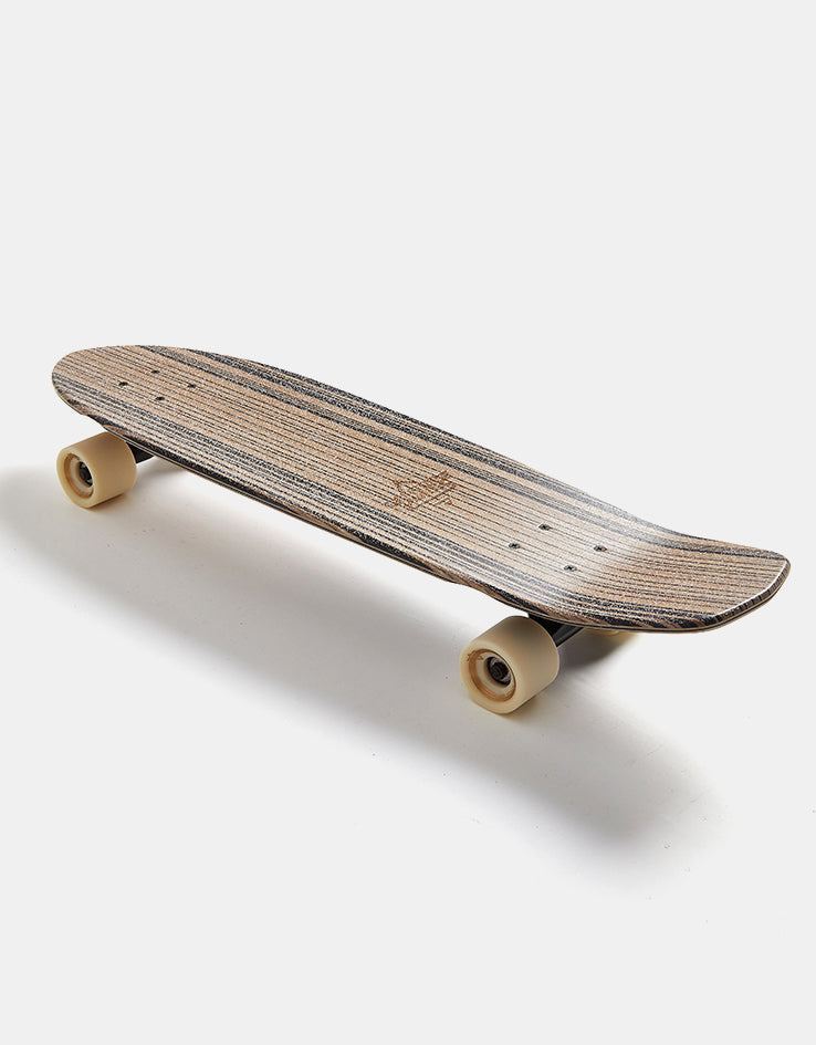 Dusters Flashback Black Cruiser Skateboard - 8.25" x 31.125"