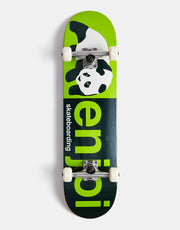 Enjoi Half and Half Green Complete Skateboard - 8"
