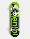 Enjoi Half and Half Green Complete Skateboard - 8"
