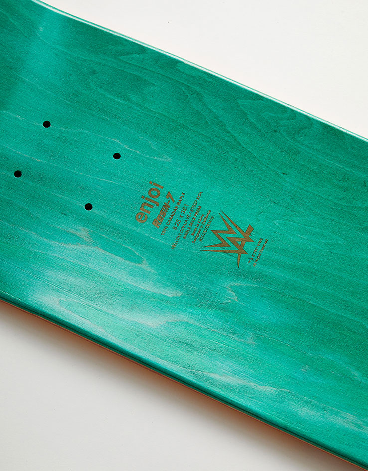 Enjoi x WWE Wallin Body Slam R7 Skateboard Deck - 8.25"