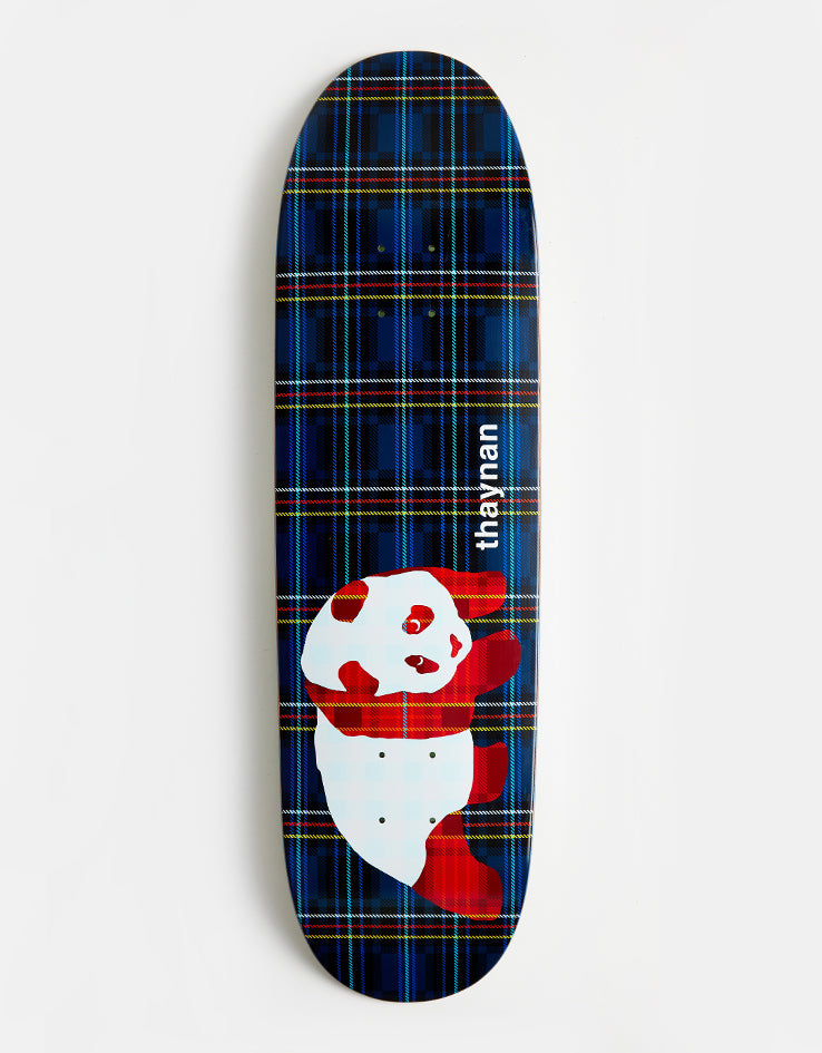 Enjoi Thaynan Plaid Panda Super Sap R7 Skateboard Deck - 8.75"