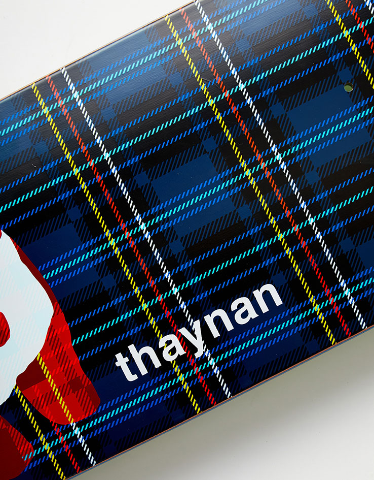 Enjoi Thaynan Plaid Panda Super Sap R7 Skateboard Deck - 8.75"