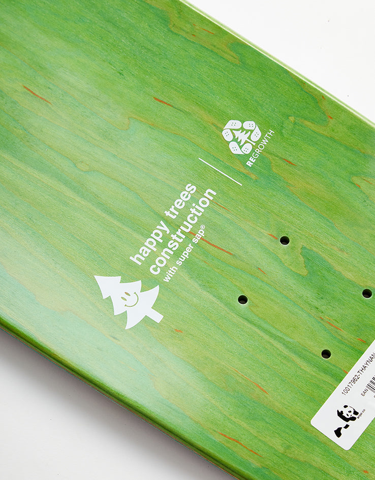 Enjoi Thaynan Plaid Panda Super Sap R7 Skateboard Deck - 8.75"