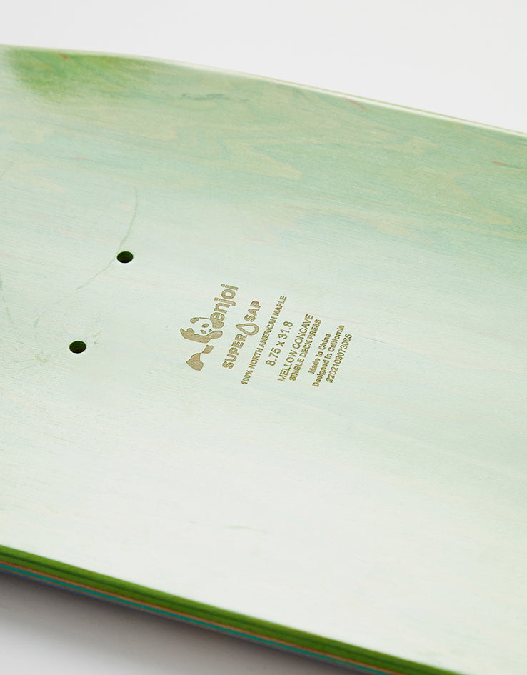 Enjoi Thaynan Plaid Panda Super Sap R7 Skateboard Deck - 8.75"