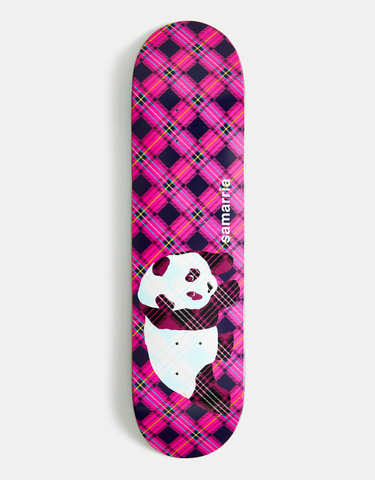 Enjoi Samarria Plaid Panda Super Sap R7 Skateboard Deck - 8"