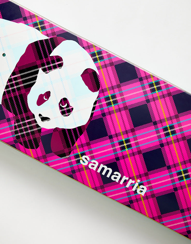 Enjoi Samarria Plaid Panda Super Sap R7 Skateboard Deck - 8"