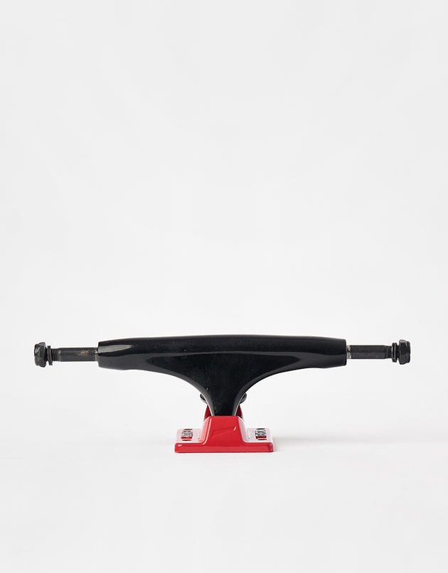 Tensor Alloys 5.25 Skateboard Trucks - Black/Red (Pair)