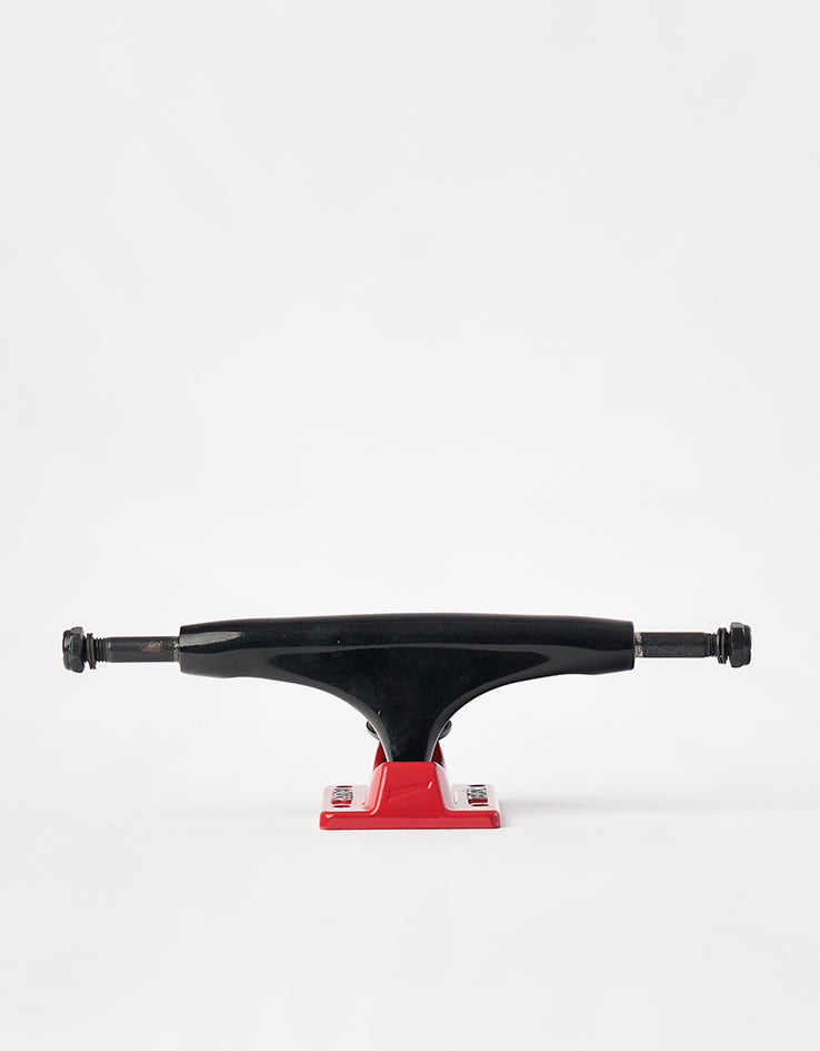 Tensor Alloys 5.25 Skateboard Trucks - Black/Red (Pair)