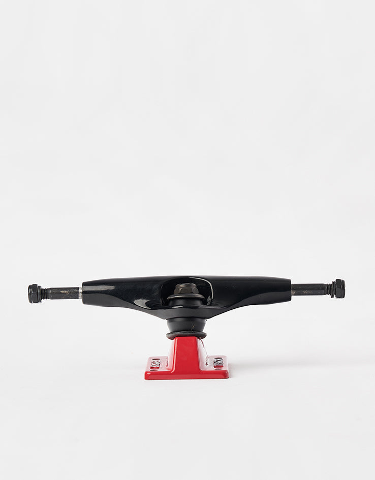 Tensor Alloys 5.25 Skateboard Trucks - Black/Red (Pair)