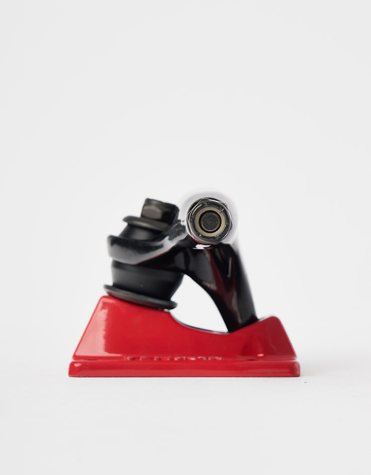 Tensor Alloys 5.25 Skateboard Trucks - Black/Red (Pair)