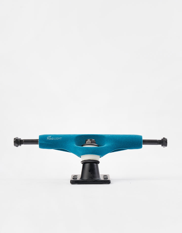 Tensor Velvet Mag Light 5.5 Skateboard Trucks - Aqua/Black (Pair)