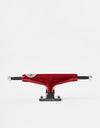 Tensor Glossy Mag Light 5.25 Skateboard Trucks - Red/Gunmetal (Pair)