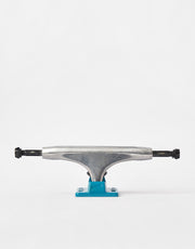 Tensor Alloys 5.25 Skateboard Trucks - Raw/Aqua (Pair)
