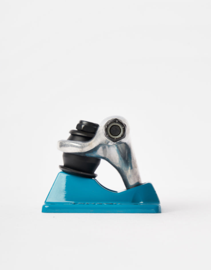 Tensor Alloys 5.25 Skateboard Trucks - Raw/Aqua (Pair)