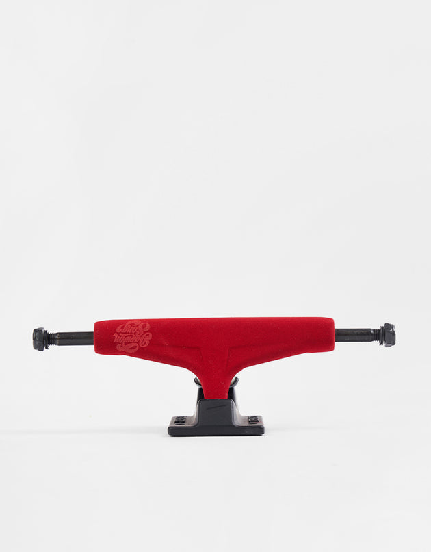 Tensor Daewon Velvet Skateboard Trucks - Red (Pair)