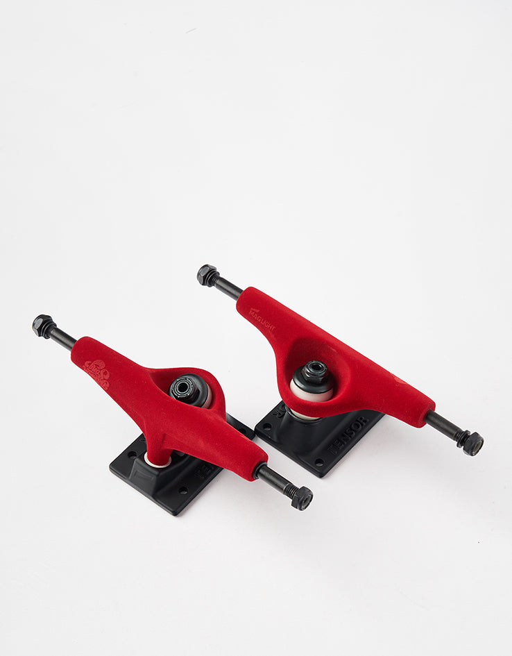 Tensor Daewon Velvet Skateboard Trucks - Red (Pair)