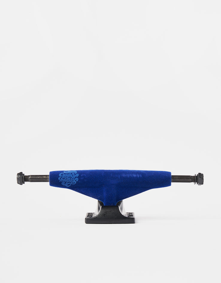 Tensor Mullen Velvet Mag Light 5.25 Low Skateboard Trucks - Blue (Pair)