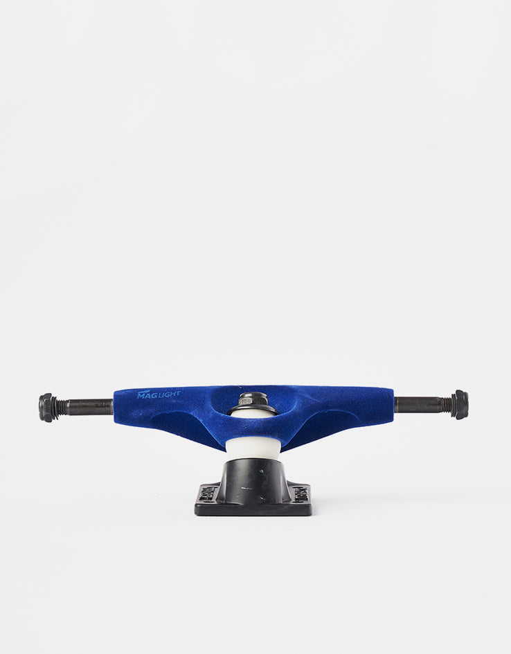 Tensor Mullen Velvet Mag Light 5.25 Low Skateboard Trucks - Blue (Pair)