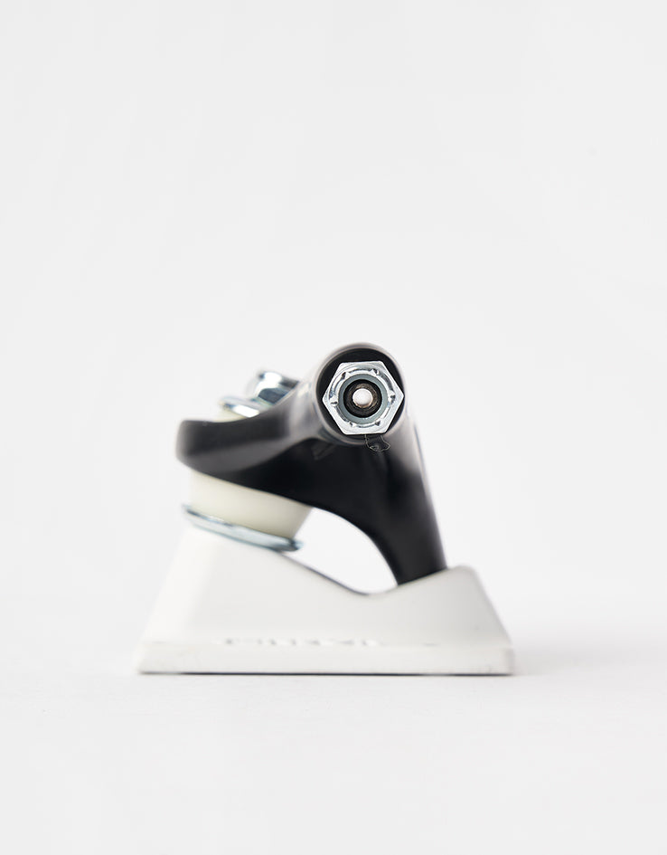 Tensor Mag Light 5.25 Skateboard Trucks - Black/White (Pair)