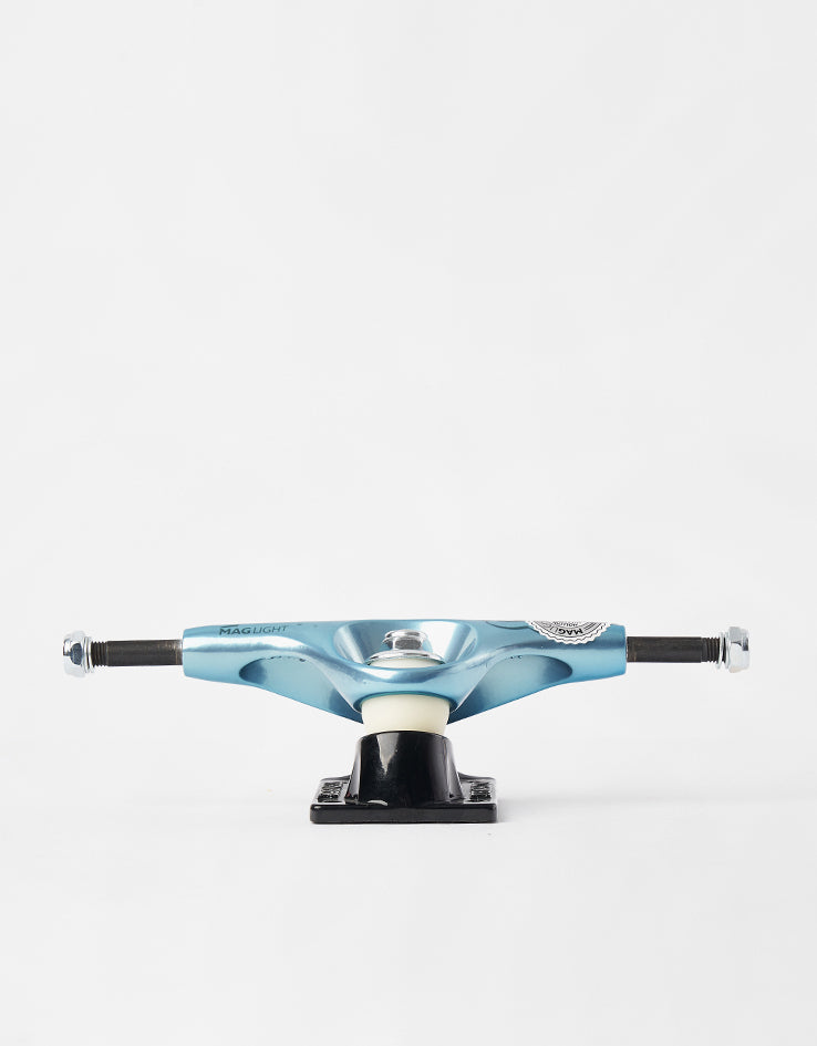 Tensor Mullen Glossy Mag Light 5.25 Low Skateboard Trucks - Blue (Pair