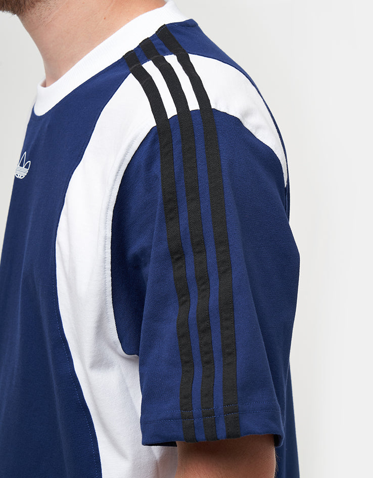 adidas x Tyshawn T-Shirt - Dark Blue/White/Black