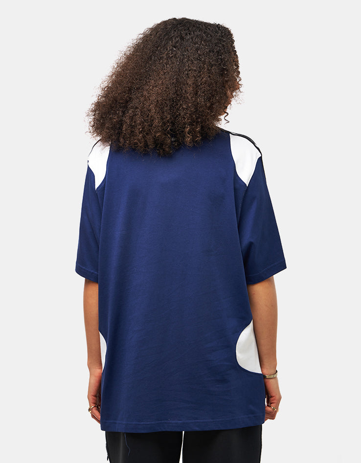 adidas x Tyshawn T-Shirt - Dark Blue/White/Black