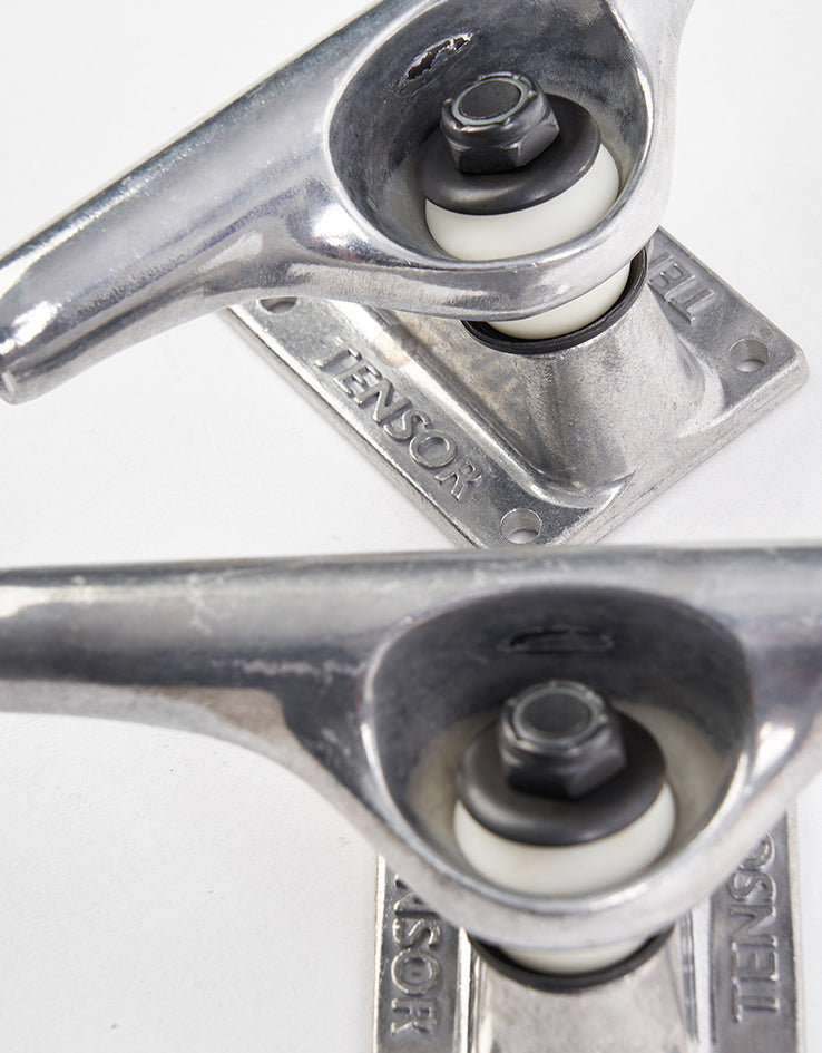 Tensor Alum Skateboard Trucks - Raw (Pair)