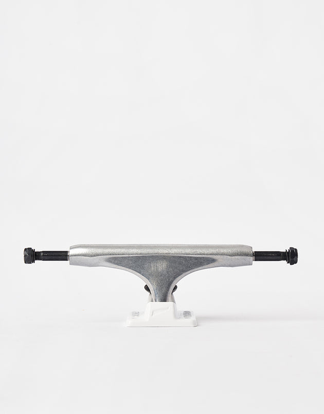 Tensor Alloys Skateboard Trucks - Raw/White (Pair)