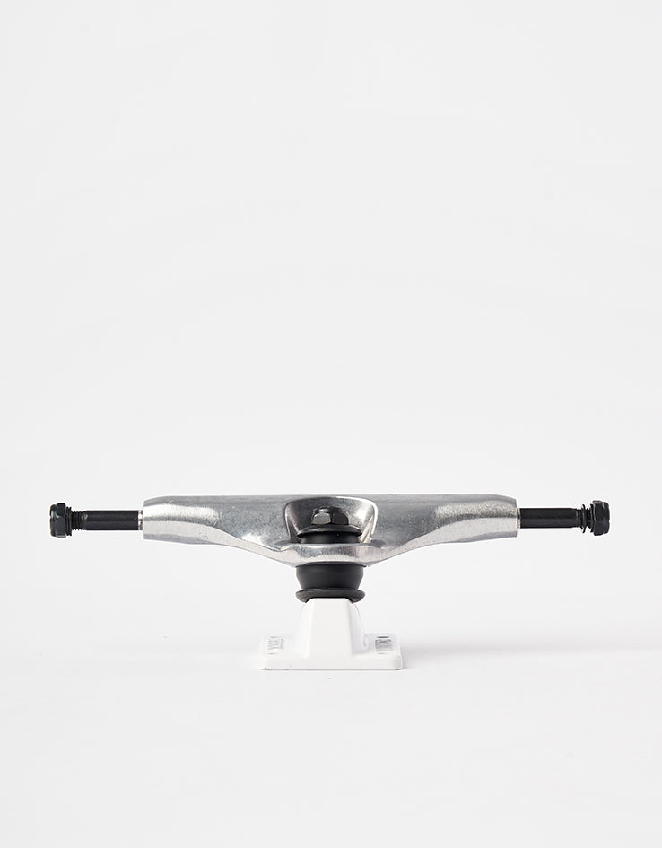 Tensor Alloys Skateboard Trucks - Raw/White (Pair)