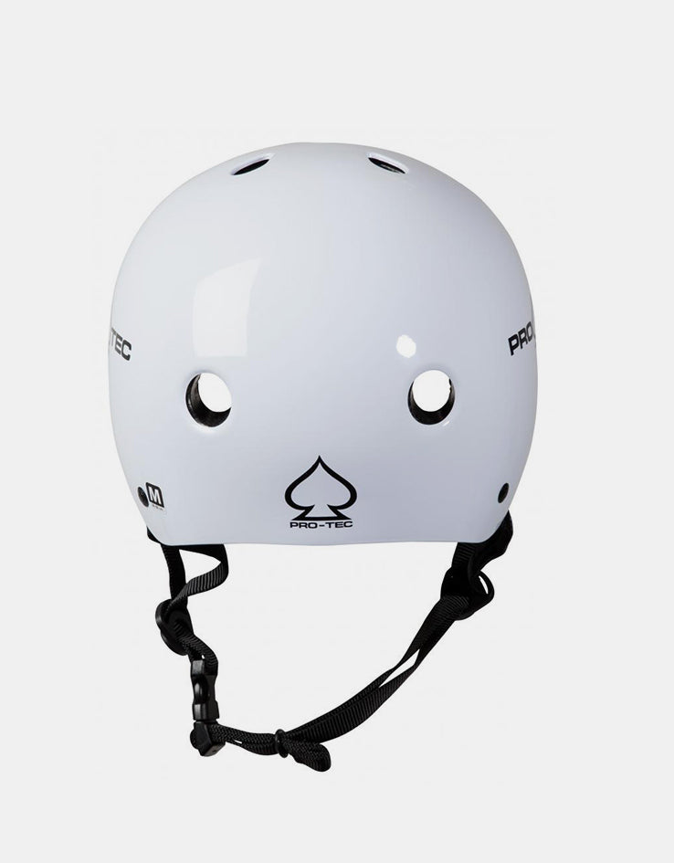 Pro-Tec Classic Cert Helmet - Gloss White