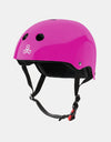 Triple 8 Sweatsaver Cert Helmet - Glossy Pink
