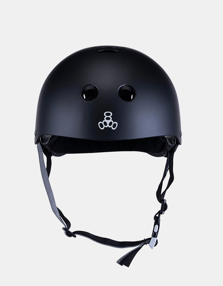 Triple 8 x Independent Sweatsaver Cert Helmet - Matte Black