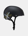 Triple 8 Sky Brown Sweatsaver Cert Helmet - Matte Black
