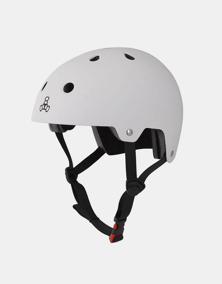 Triple 8 Dual Certified EPS Helmet - White