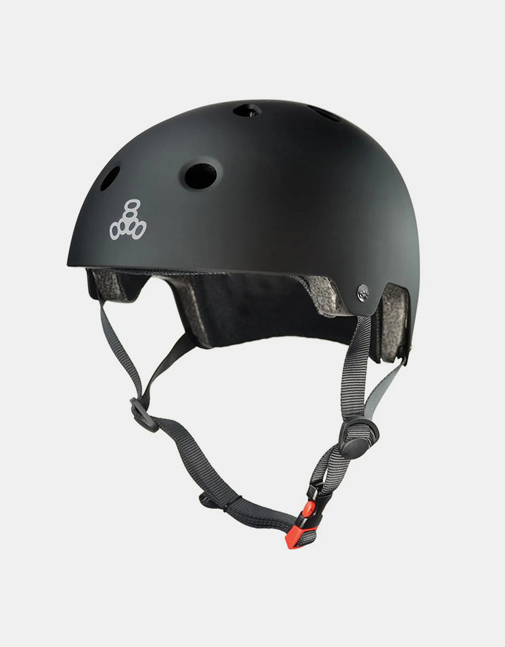Triple 8 Dual Certified EPS Helmet - All Black
