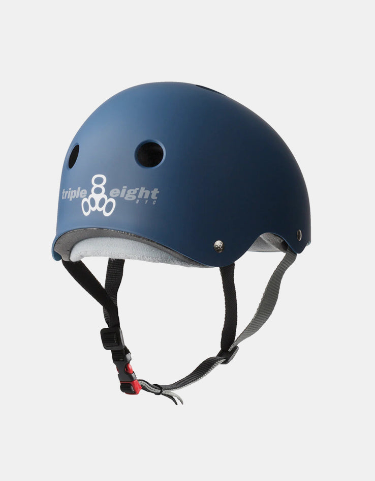 Triple 8 Sweatsaver Certified Helmet - Matte Navy