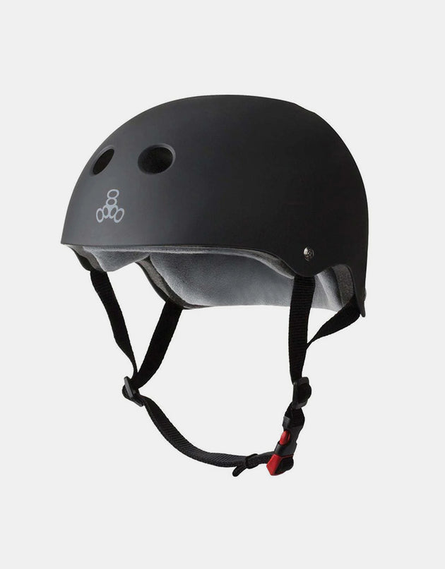 Triple 8 Sweatsaver Certified Helmet - Matte Black