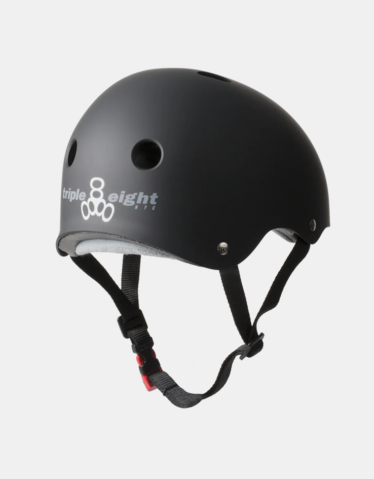 Triple 8 Sweatsaver Certified Helmet - Matte Black