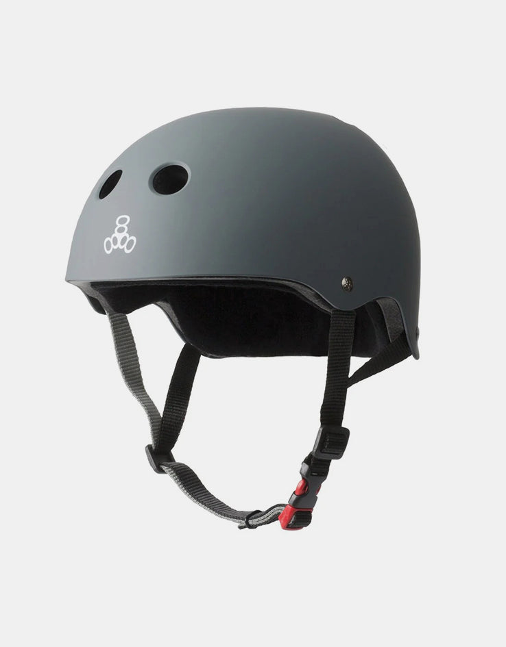 Triple 8 Sweatsaver Certified Helmet - Matte Carbon