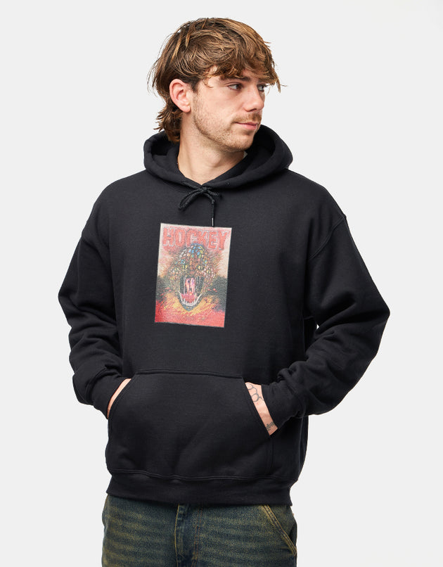 Hockey War On Mice Pullover Hoodie - Black