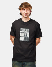 Hockey Temporary Site T-Shirt - Black