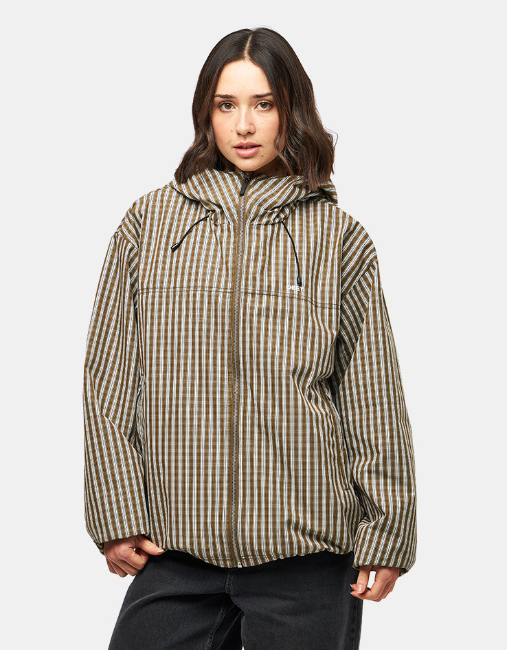 Obey Vista Jacket - Plaid Multi