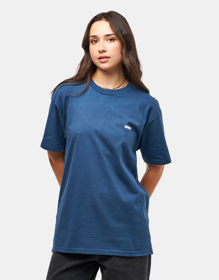 Obey Visual Studios T-Shirt - Harbor Blue