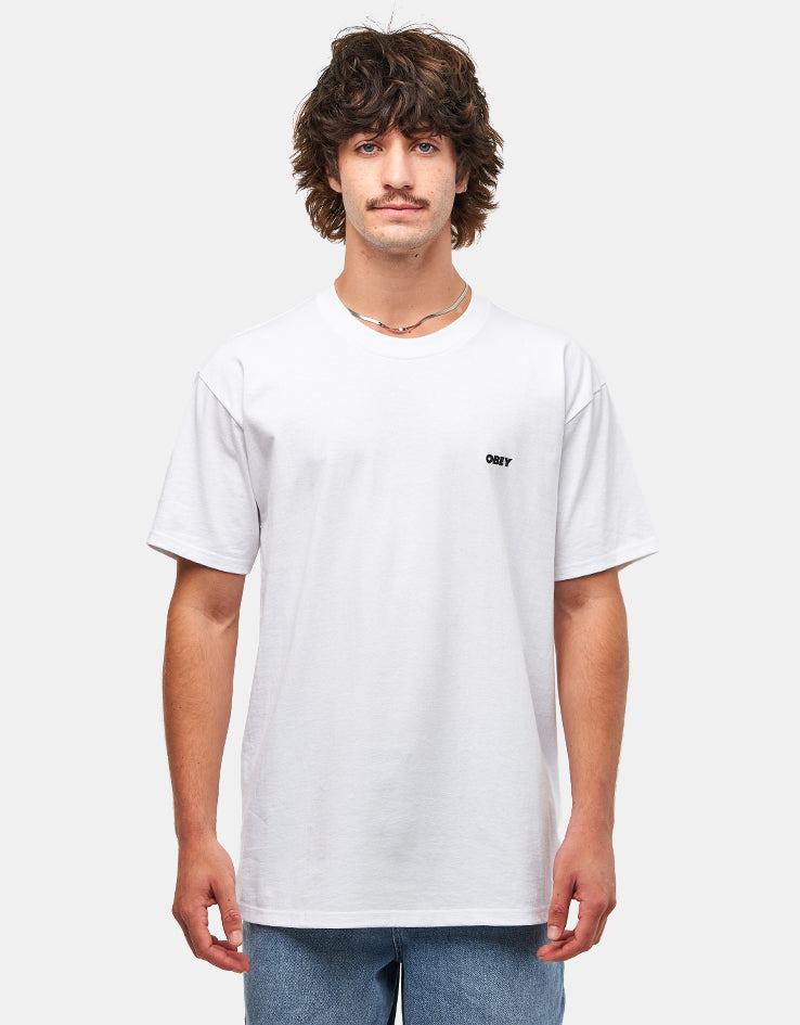 Obey Visual Studios T-Shirt - White
