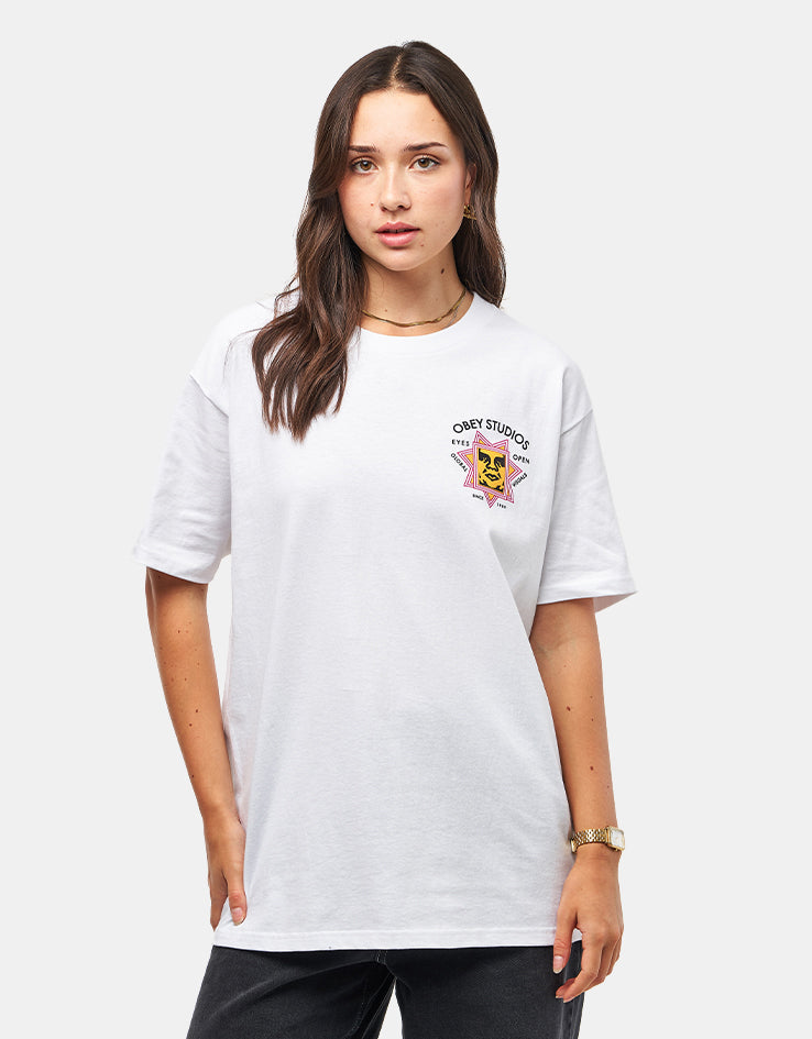 Obey Global Visuals T-Shirt - White