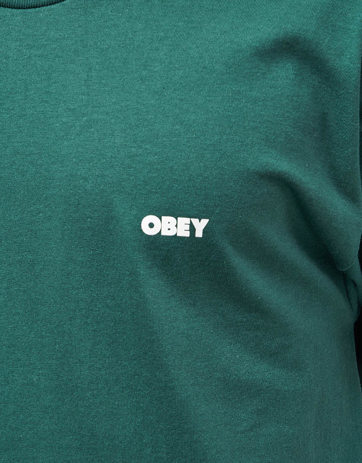 Obey Art Studio Flowers T-Shirt - Rainforest