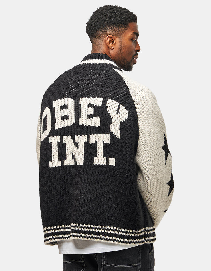 Obey Int. Cowichan Sweater - Black