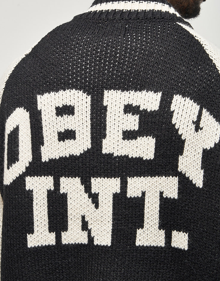 Obey Int. Cowichan Sweater - Black